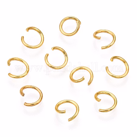 Bindring 18k 8x1mm 20st