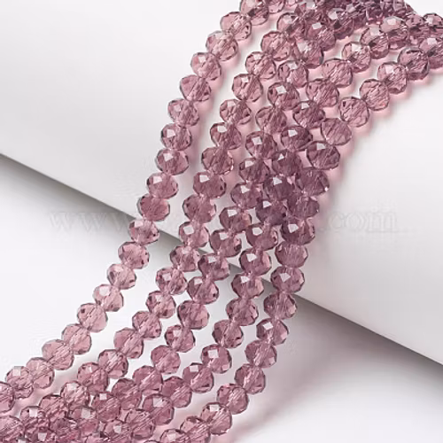 Abacus lila 8x6mm