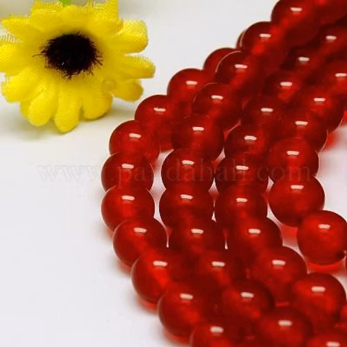 Röd jade Malaysia 6mm