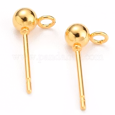 Örstift rostfritt stål 4mm 2-par(4st)