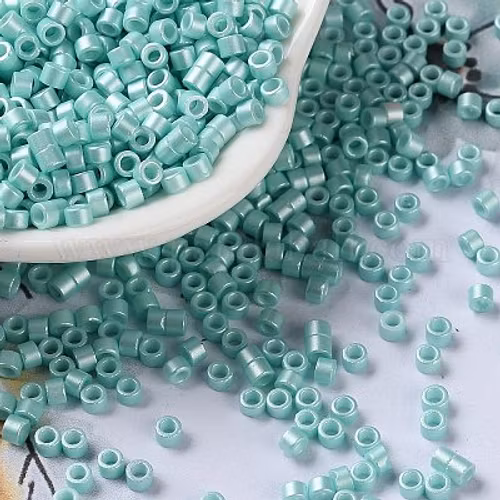 Turkos cylinder seed bead 2,5mm 10gram