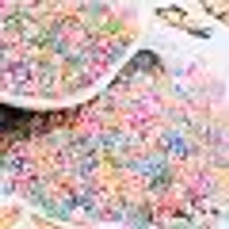 Pastellfärgad seed bead 2,5mm 10gram