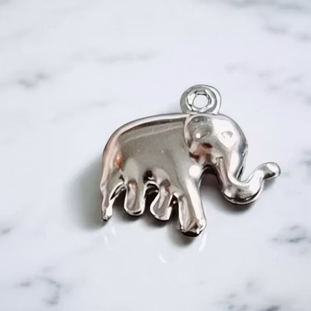 Elefant i kirurgiskt stål 10st