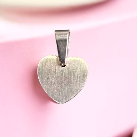 Manuellt polerat hjärta 14mm 1st