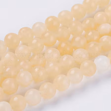 Jade lemon chiffon 6mm