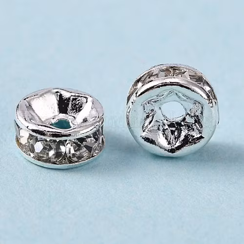 Rosfri strass 6x3mm 10st
