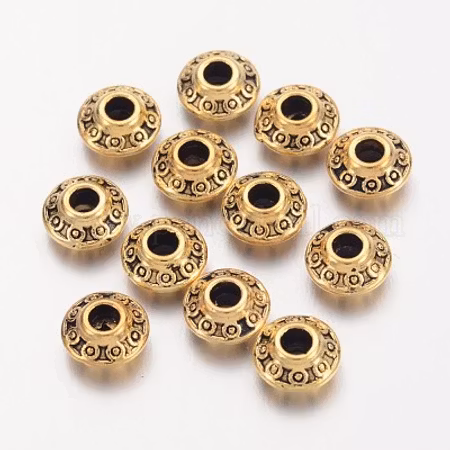 Tibetstil mellandel 6mm 20st