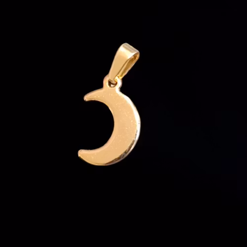 Måne guld 16mm 1st