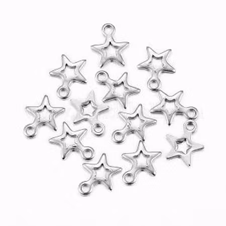 Stjärnor 8,5x7mm 10st