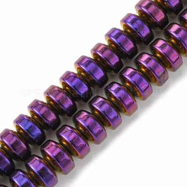 Mellandel hematit lila 8x4,5mmca 85st