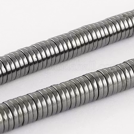 Hematit disc 6x1mm 1 sträng