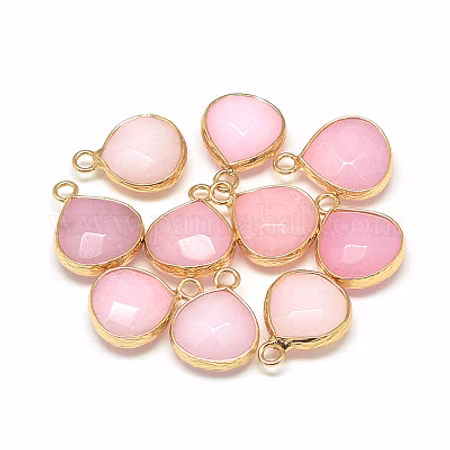 Jade Hänge 17x13mm 1 st