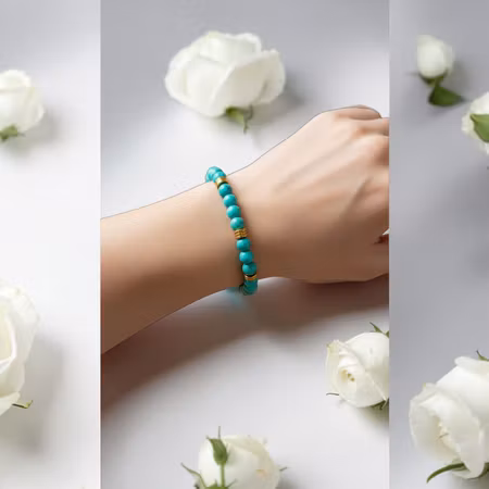 Retro armband med magnesit.