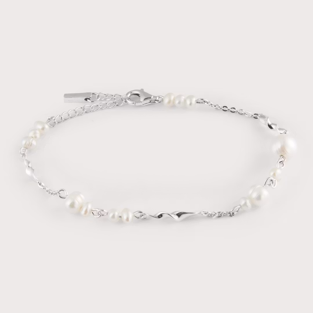 Cream armband