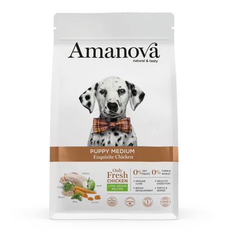 Amanova Puppy Medium Chicken & Quinoa
