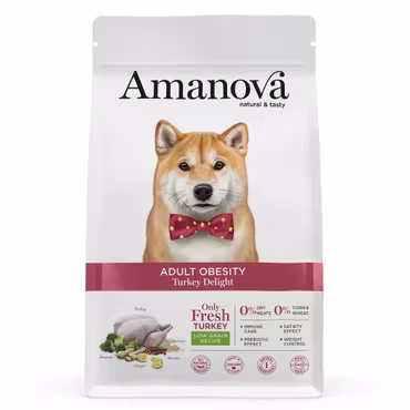 Amanova Obesity All Breeds Turkey & Quinoa