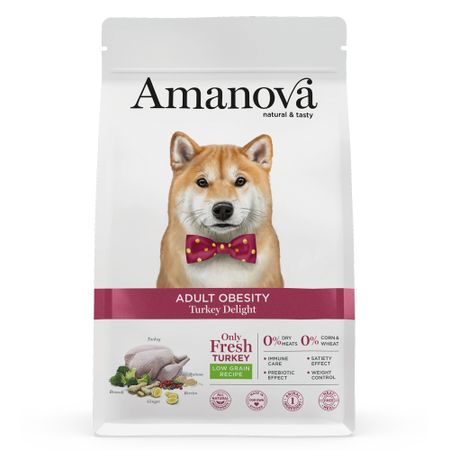Amanova Obesity All Breeds Turkey & Quinoa