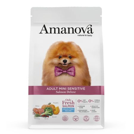 Amanova Adult Sensitive Mini Salmon & Pumpkin