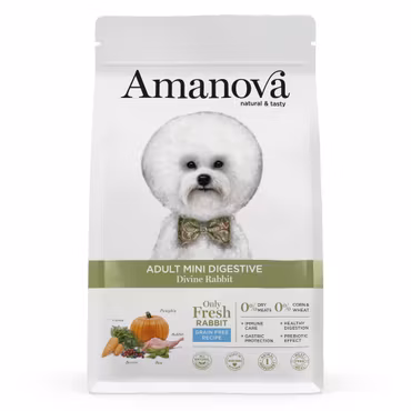 Amanova Adult Digestive Mini Rabbit & Pumpkin