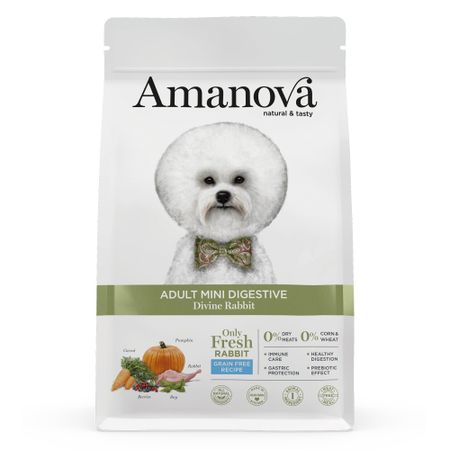 Amanova Adult Digestive Mini Rabbit & Pumpkin