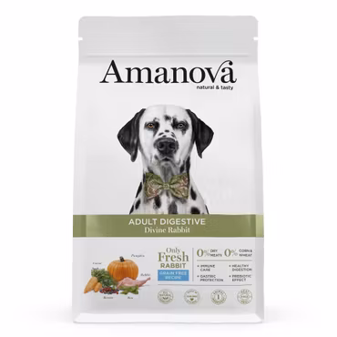 Amanova Adult Digestive All Breeds Rabbit & Pumpkin