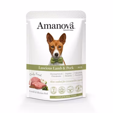 Blötfoder Amanova Lamb & Iberian Pork