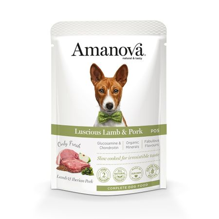 Blötfoder Amanova Lamb & Iberian Pork