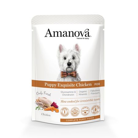 Blötfoder Amanova Puppy Exquisite Chicken