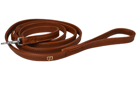 G&E Koppel Cognac  Skinn 180cm