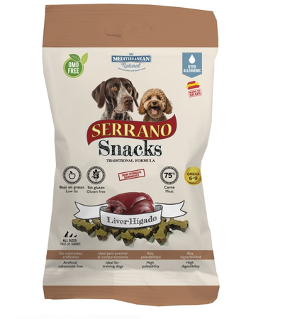 Serrano Snacks - Lever 100g