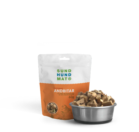 Frystorkade Andbitar 60g