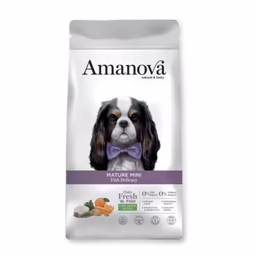 Amanova Dog Mature Mini White Fish & Quinoa