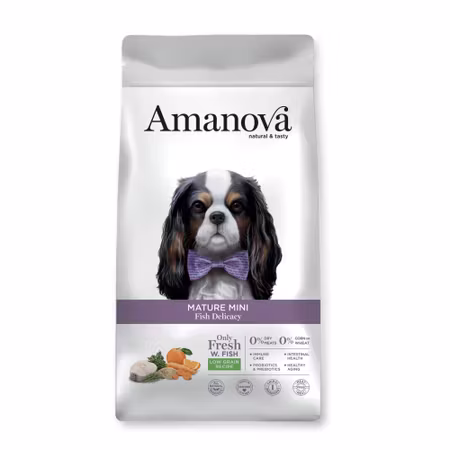 Amanova Dog Mature Mini White Fish & Quinoa