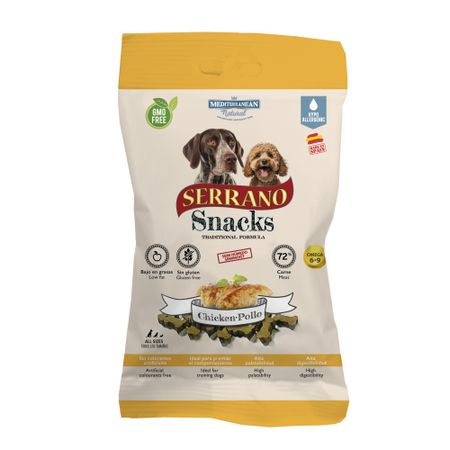 Serrano Snack Dog Chicken 100g