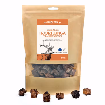 Träningsgodis Hjortlunga - 80g