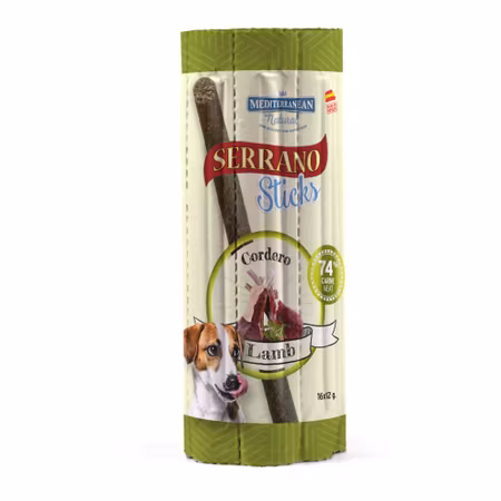 Serrano Dog Sticks Lamb 16st