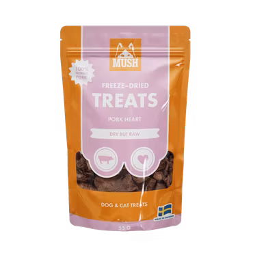 MUSH TREATS FRYSTORKAD GRISHJÄRTA