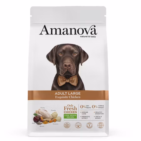Amanova Dog Adult Large Chicken & Quinoa LG 12 kg