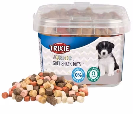 Junior Soft Snack Dots med Omega-3, 140 g