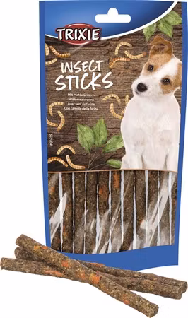 Insect Sticks med mjölmask, 80 g