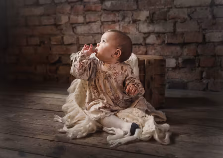 Barnfotografering inkl. 5 bilder