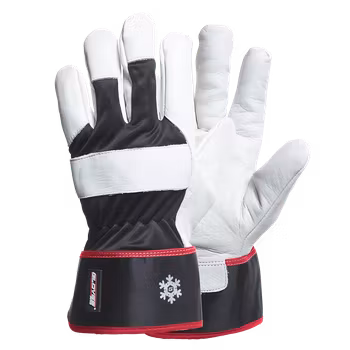 Arbetshandske, vinter