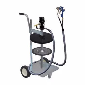 Jet-Lube Eco, tryckluftsfettspruta komplett vagn - Lube Shuttle