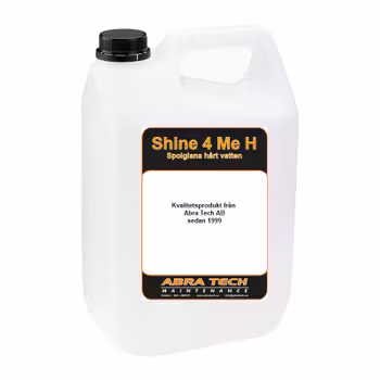 Shine 4 Me H, spolglans hårt vatten