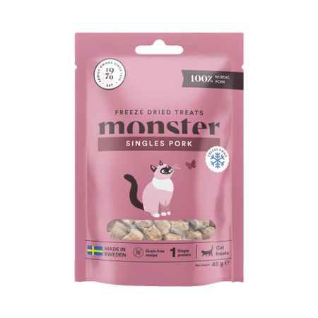 MONSTER Cat Treats Pork