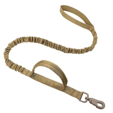 K9 Kraftigt Taktiskt Stretch Hundkoppel