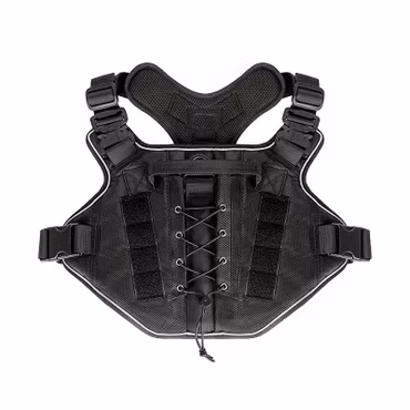 K9 Kraftig Taktiskt Väst med Reflex
