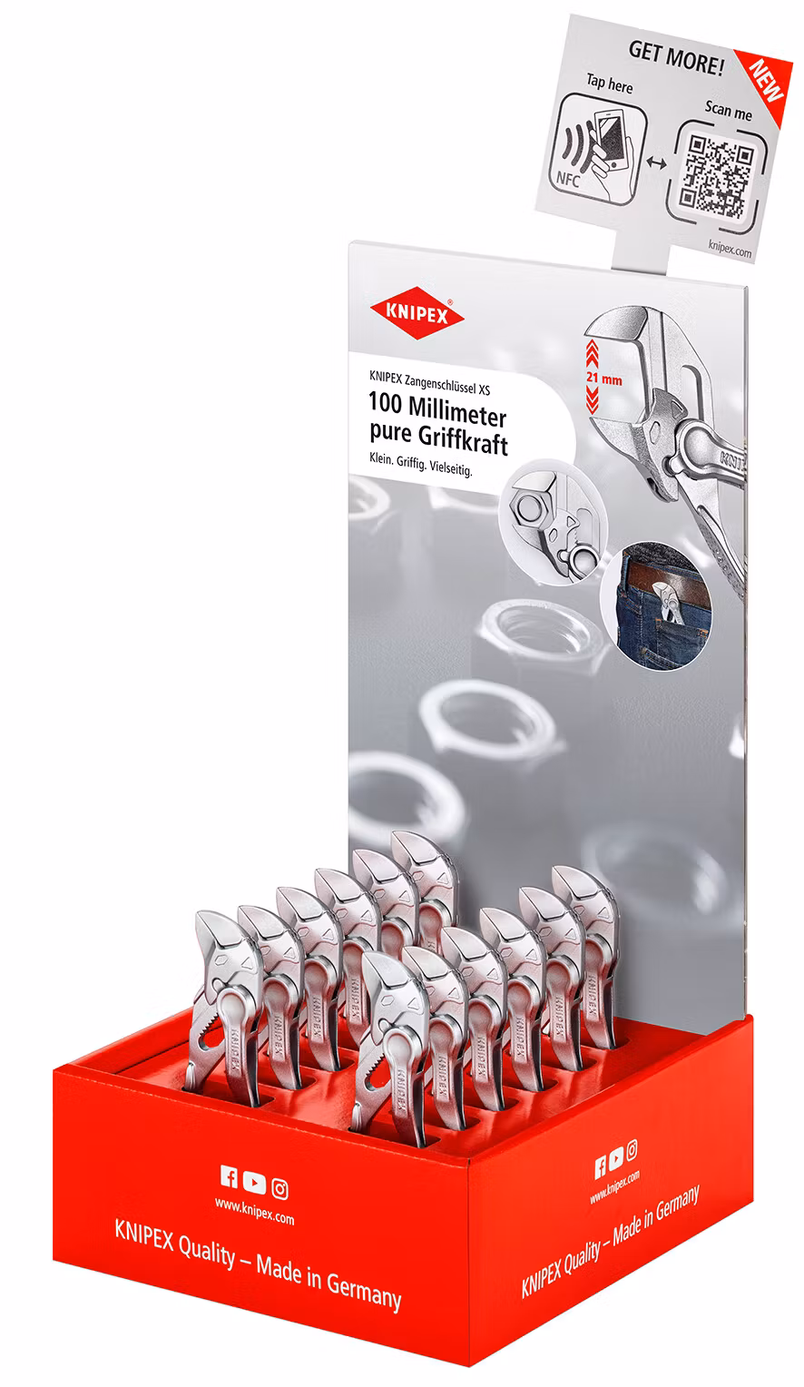 KNIPEX Försäljningsdisplay 12 x 8604100
