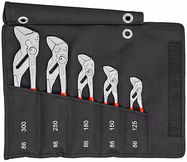 KNIPEX Tångnyckelset 5 delar 125-300mm