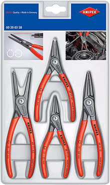 KNIPEX Låsringtångsats 4st